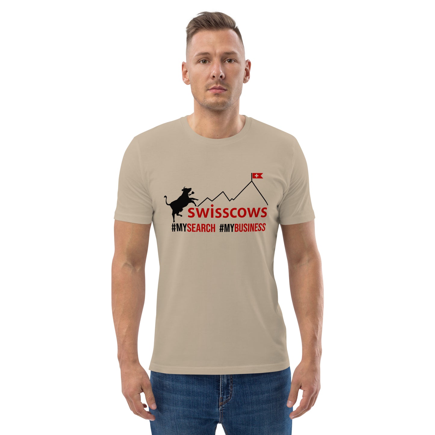 Herren-Bio-Baumwoll-T-Shirt