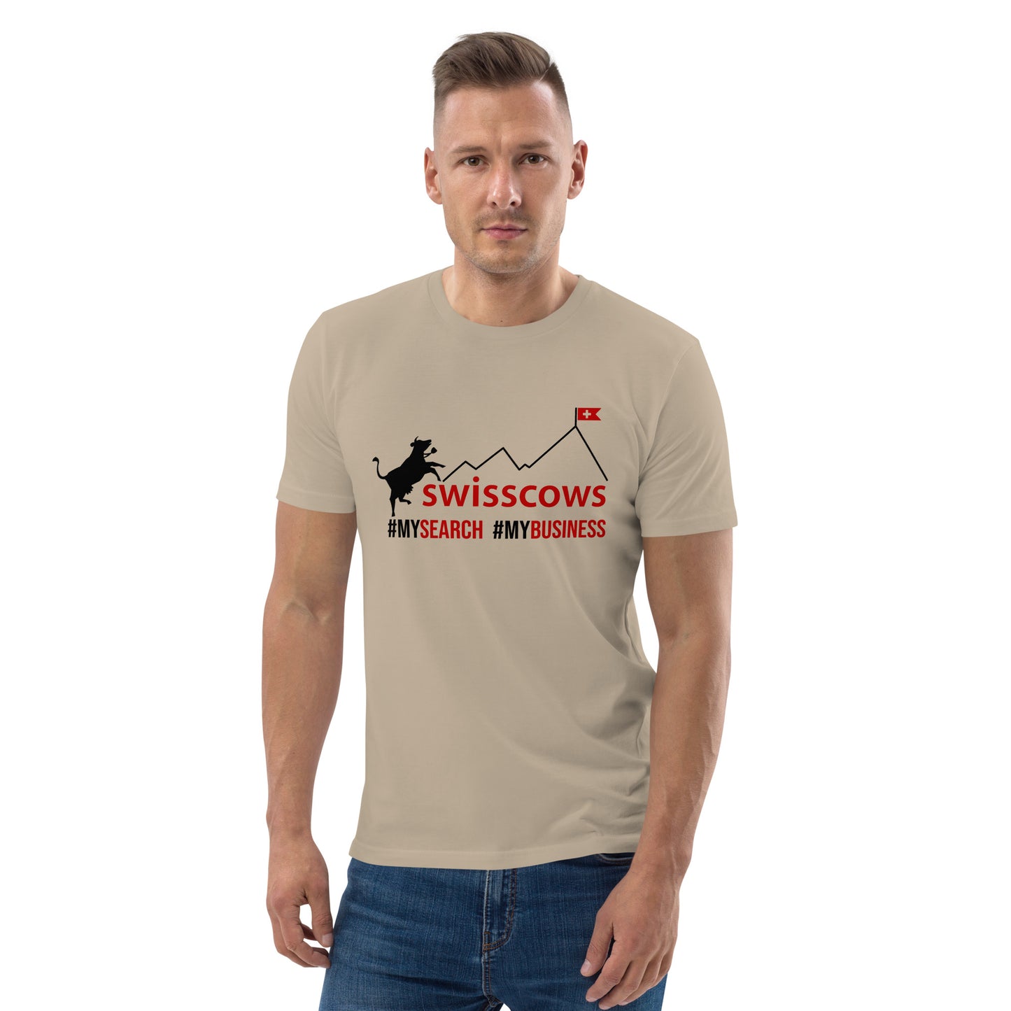 Herren-Bio-Baumwoll-T-Shirt