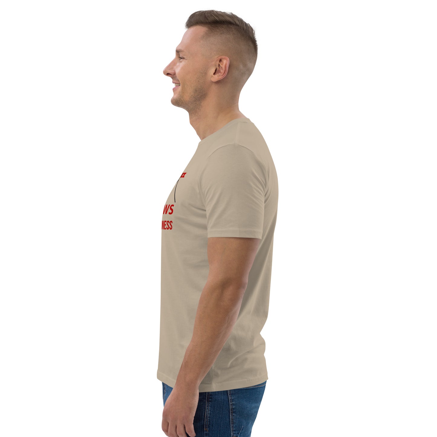 Herren-Bio-Baumwoll-T-Shirt