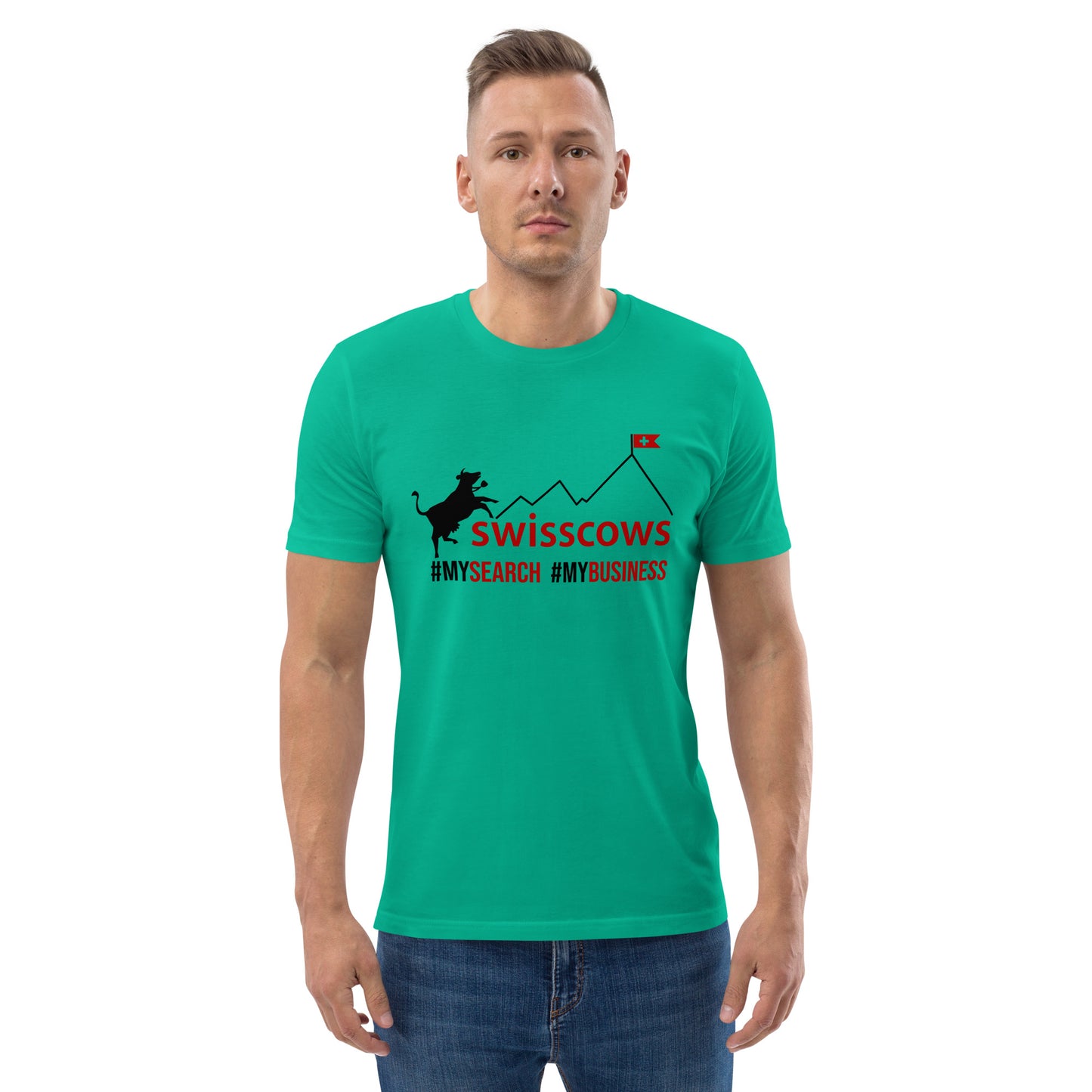 Herren-Bio-Baumwoll-T-Shirt