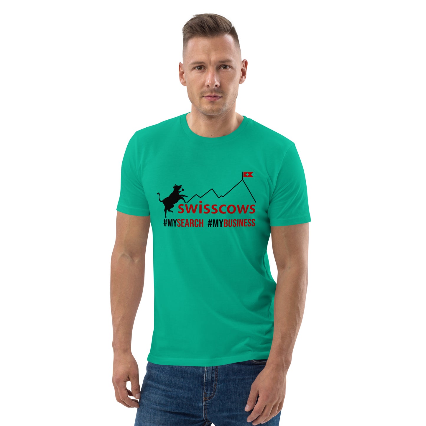 Herren-Bio-Baumwoll-T-Shirt