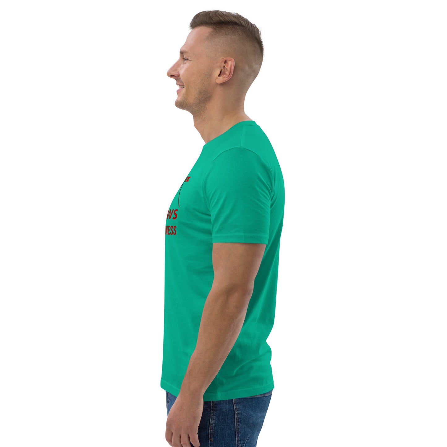 Herren-Bio-Baumwoll-T-Shirt