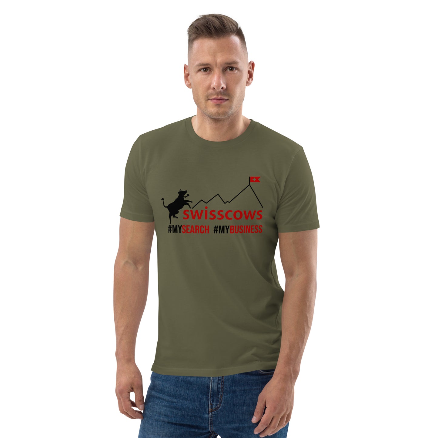 Herren-Bio-Baumwoll-T-Shirt