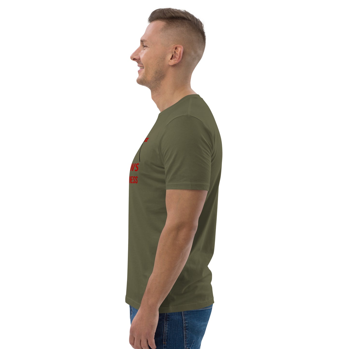 Herren-Bio-Baumwoll-T-Shirt