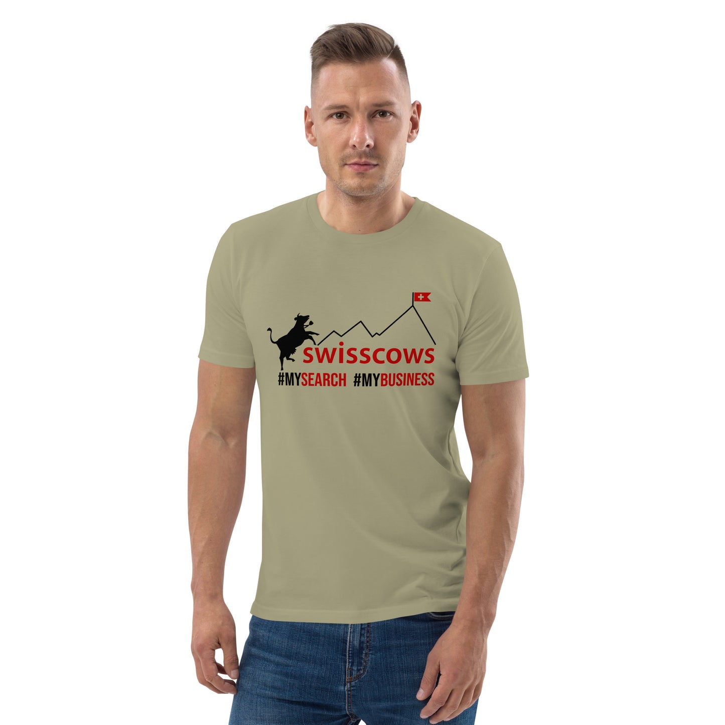 Herren-Bio-Baumwoll-T-Shirt