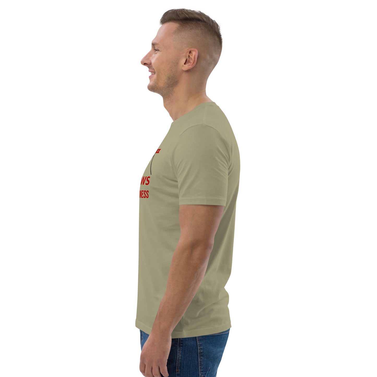 Herren-Bio-Baumwoll-T-Shirt