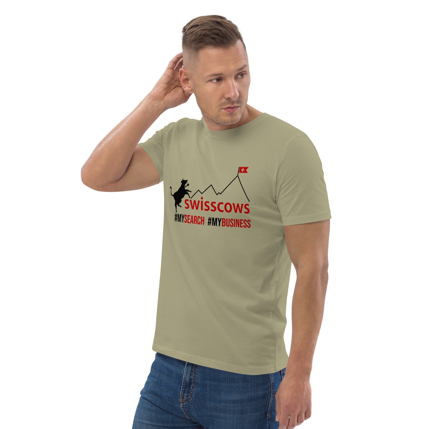 Herren-Bio-Baumwoll-T-Shirt