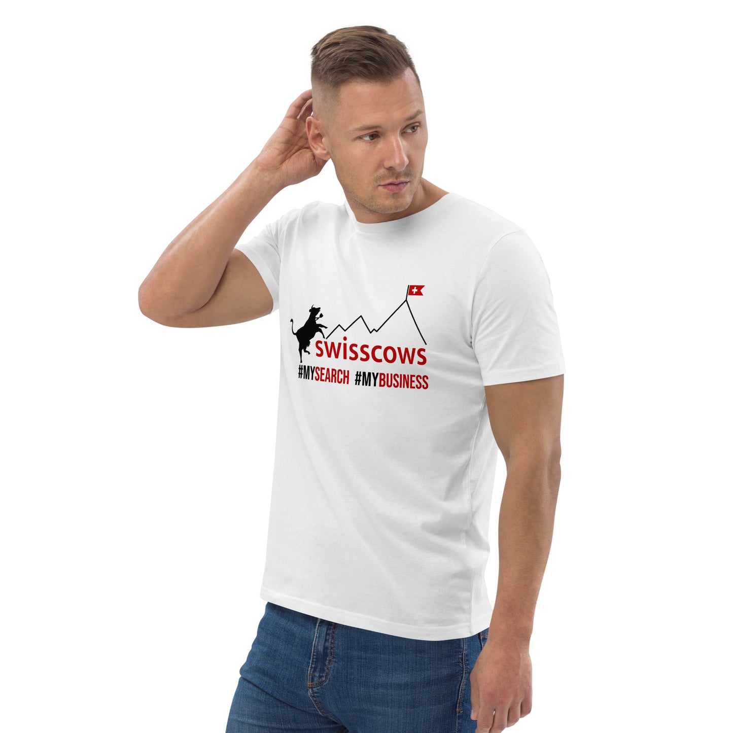 Herren-Bio-Baumwoll-T-Shirt