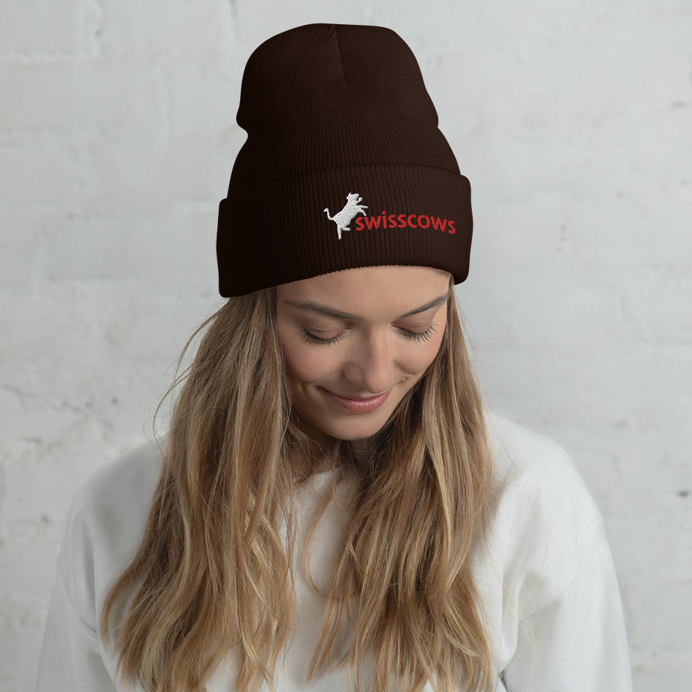 Umgeschlagene Beanie