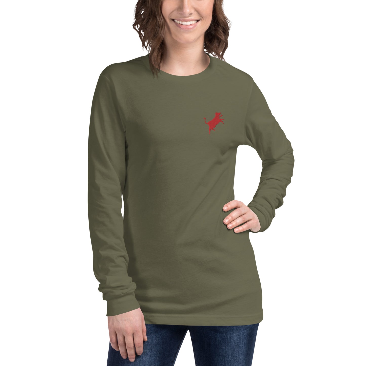 Damen Langärmeliges T-Shirt