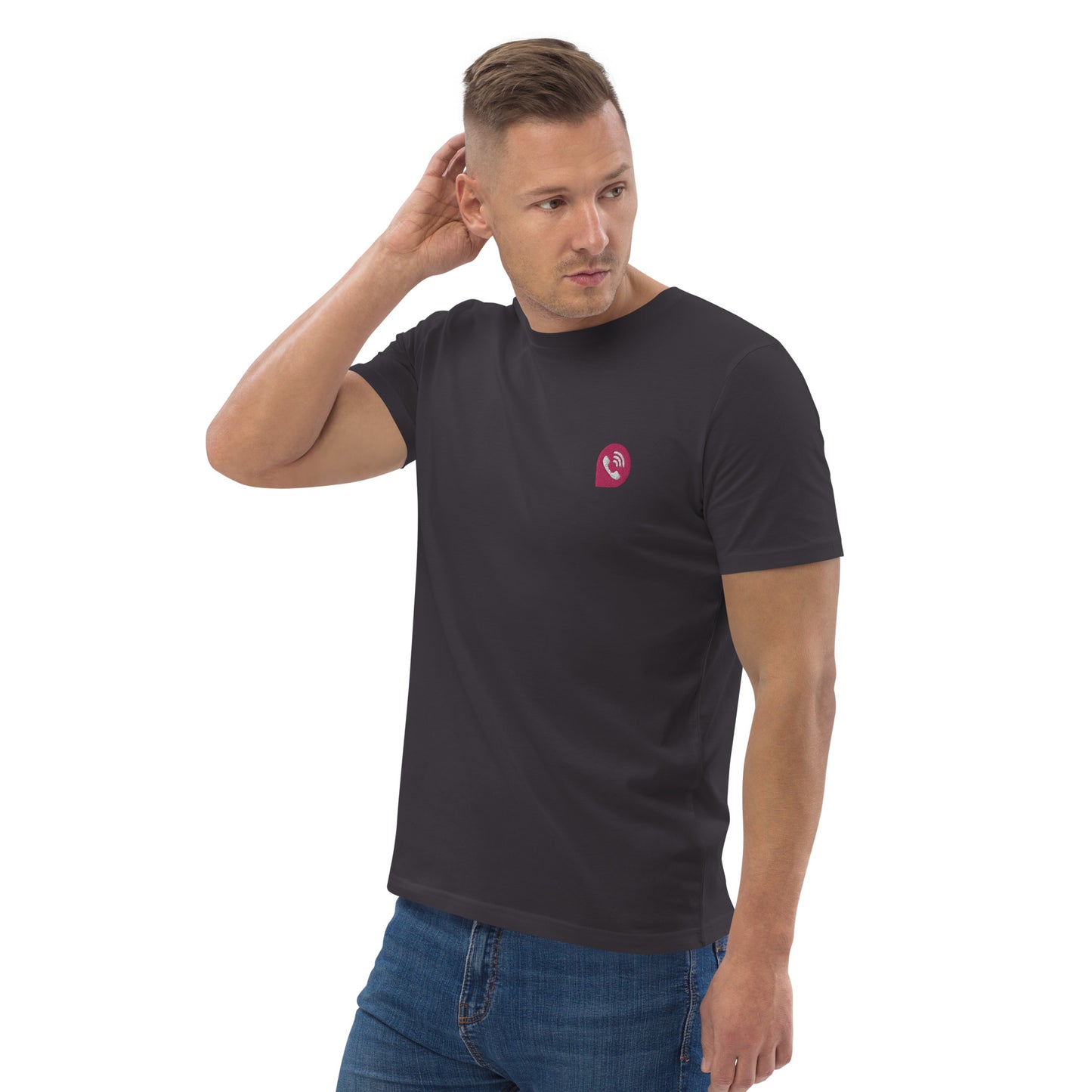 Herren-Bio-Baumwoll-T-Shirt