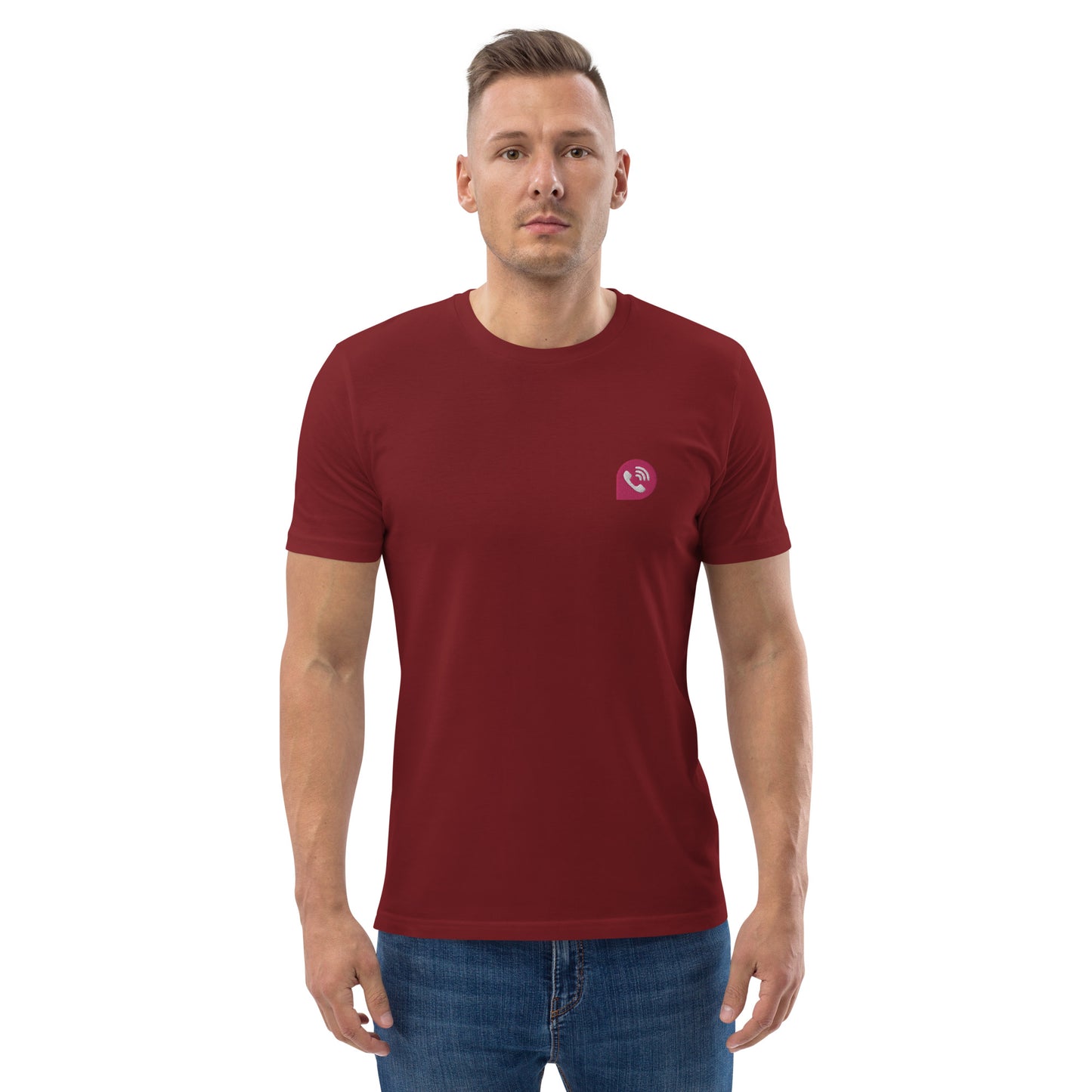 Herren-Bio-Baumwoll-T-Shirt